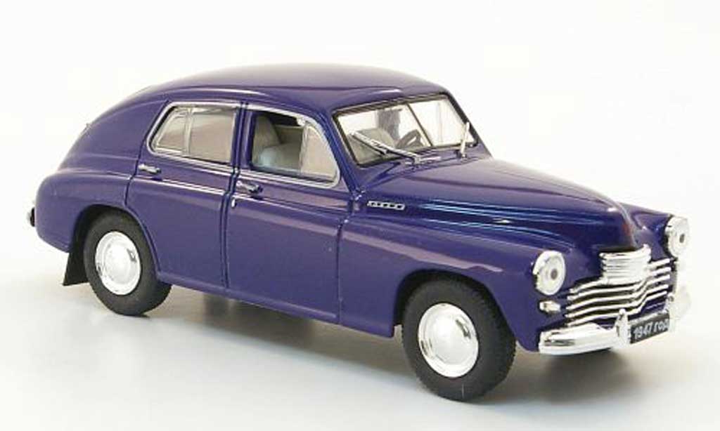 Gaz 20 1/43 Nash Avtoprom Pobeda blue diecast model cars