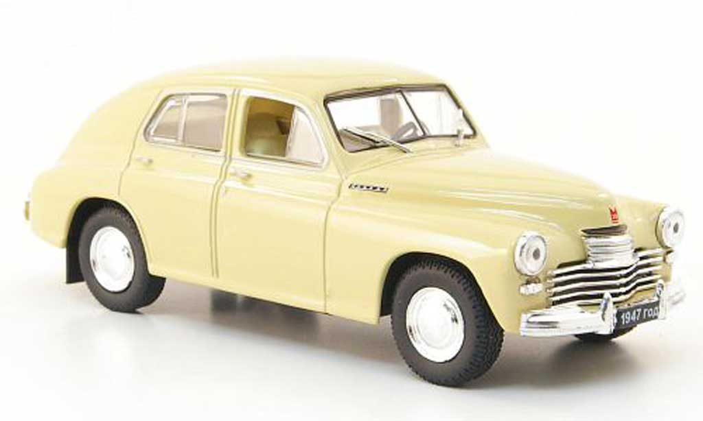 Gaz 20 1/43 Nash Avtoprom Pobeda beige diecast model cars