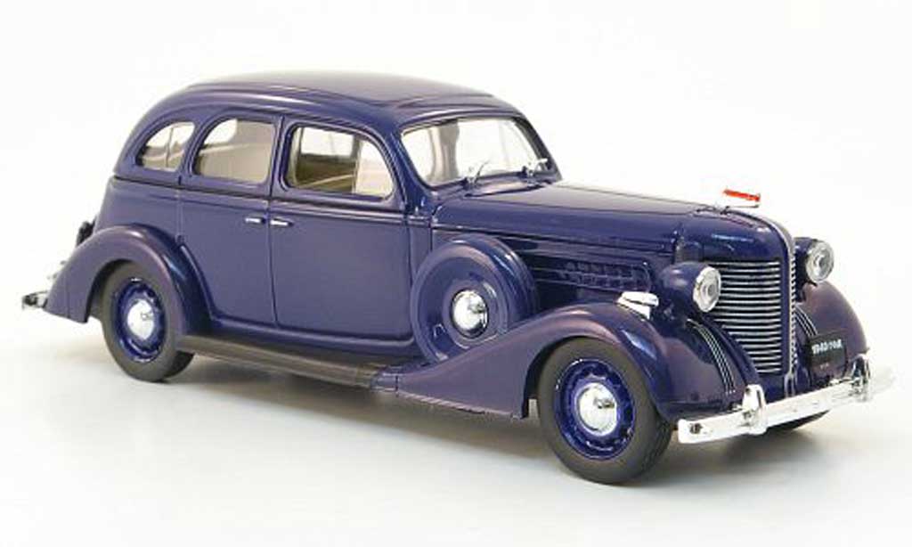 Zis 101 1/43 Nash Avtoprom A blue diecast model cars