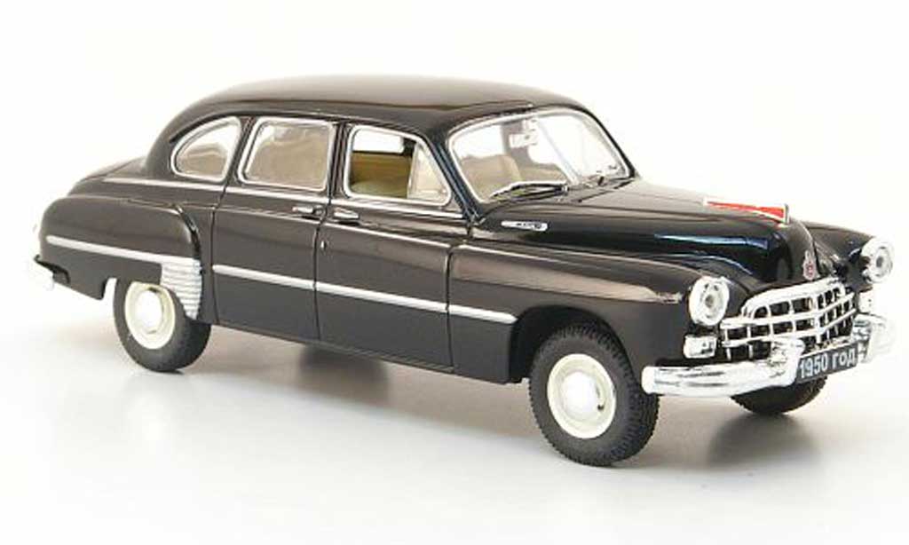 Gaz 12 1/43 Nash Avtoprom ZIM black diecast model cars
