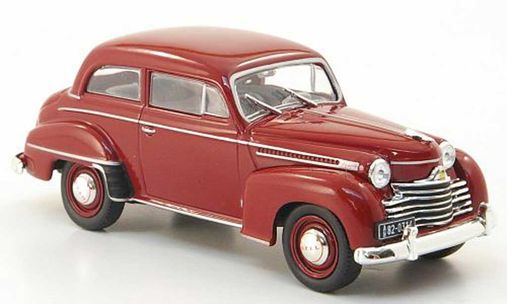 Opel Olympia 1/43 WhiteBox Limousine red 1951 diecast model cars