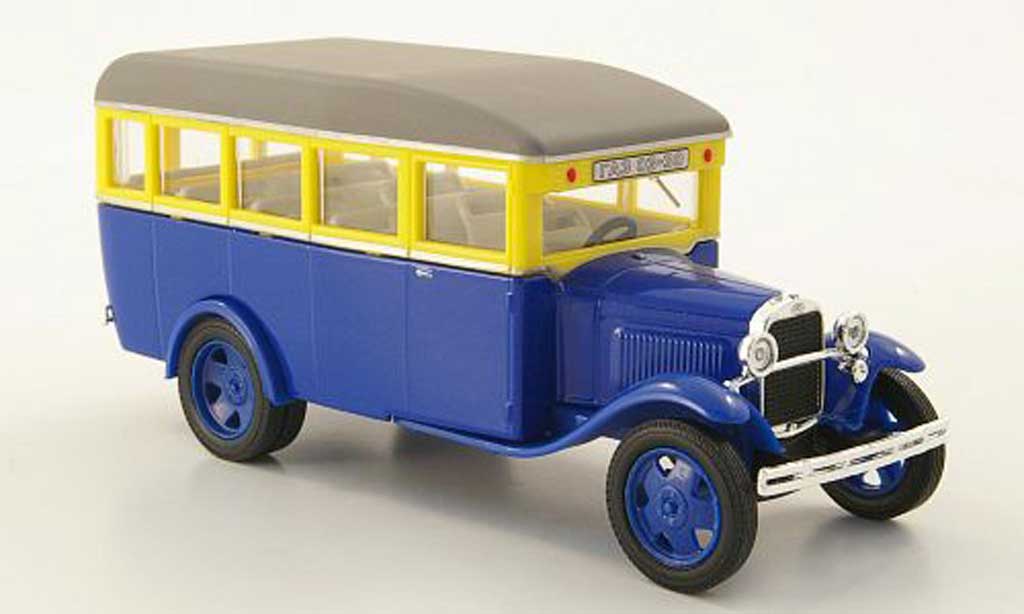 Gaz 03-30 1/43 Nash Avtoprom blue/yellow/grey diecast model cars