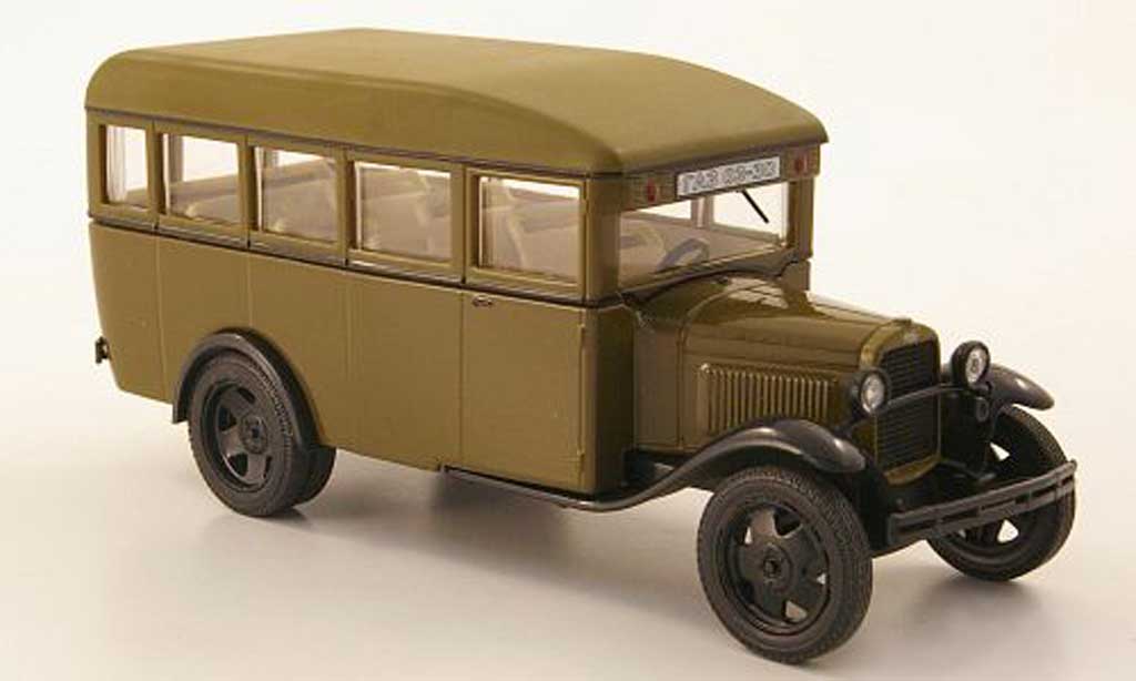 Gaz 03-30 1/43 Nash Avtoprom olivbrown diecast model cars