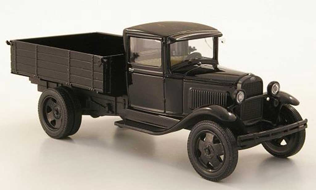 Gaz AA 1/43 Nash Avtoprom Pritsche black diecast model cars