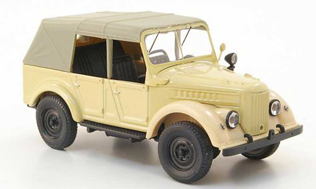 Gaz 69A 1/43 Nash Avtoprom beige geschlossen diecast model cars