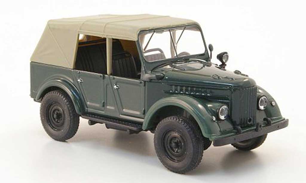 Gaz 69A 1/43 Nash Avtoprom grun geschlossen diecast model cars