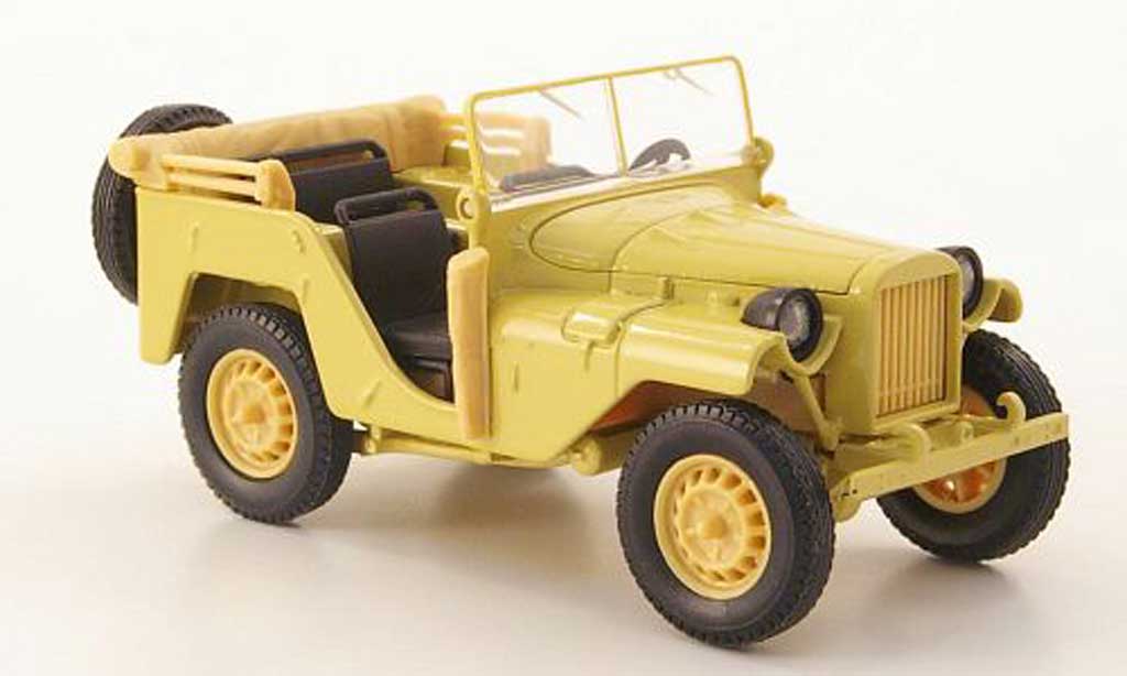 Gaz 64 1/43 Nash Avtoprom yellow diecast model cars