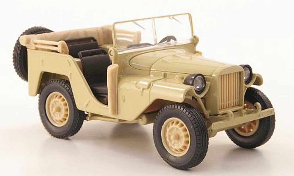 Gaz 64 1/43 Nash Avtoprom sand diecast model cars