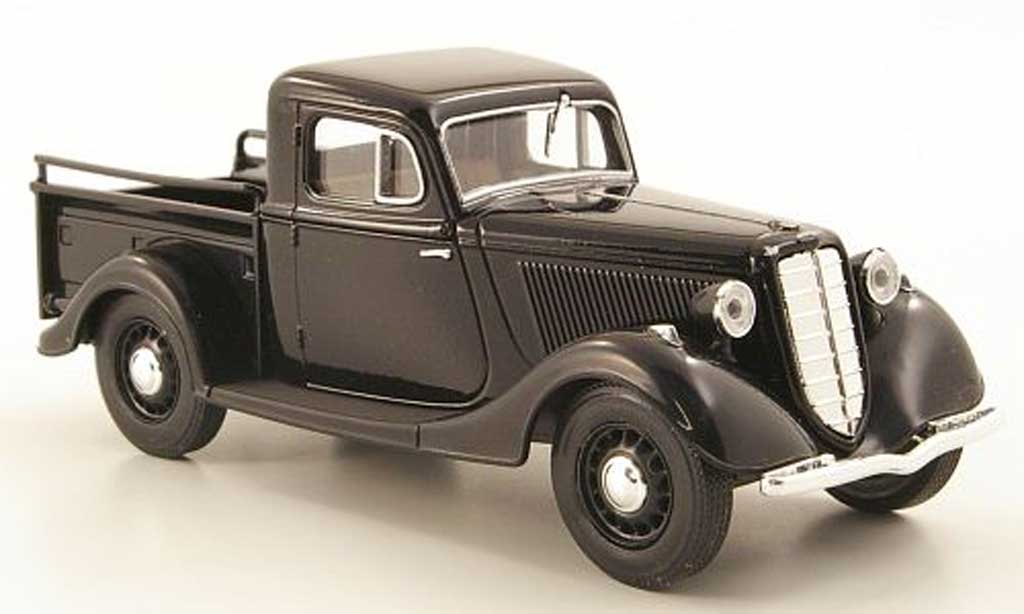 Gaz M415 1/43 Nash Avtoprom Pick Up black diecast model cars