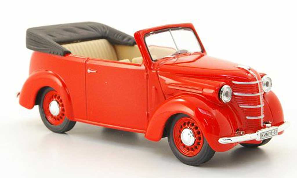 Kim 10-51 1/43 Nash Avtoprom Convertible red diecast model cars