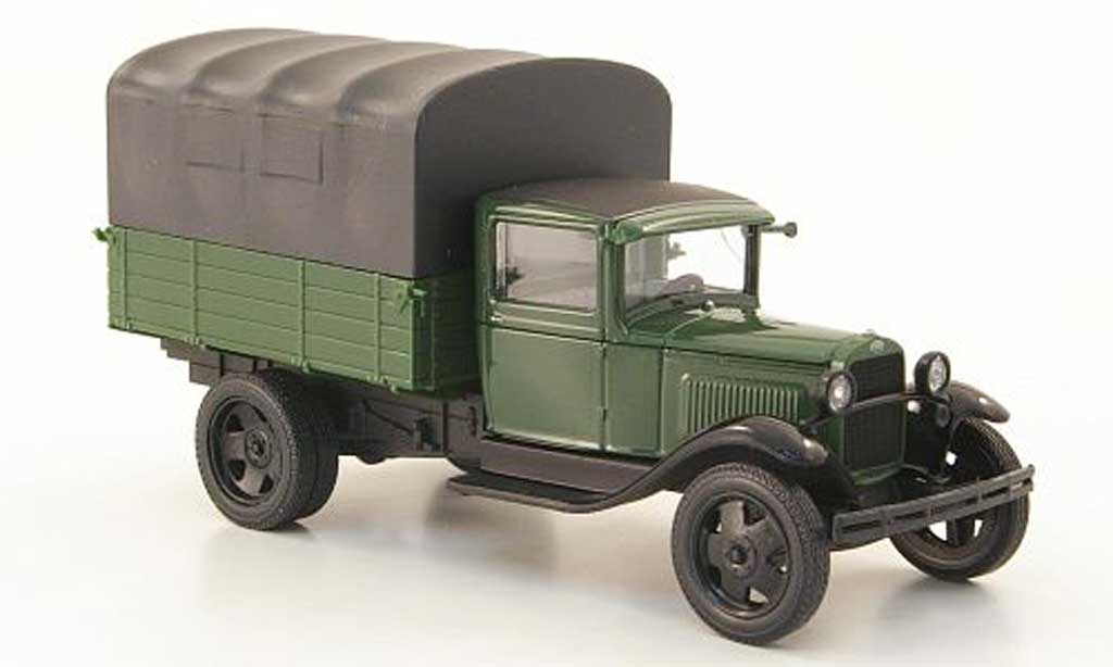 Gaz AA 1/43 Nash Avtoprom Pritsche grun avec greyer Plane diecast model cars