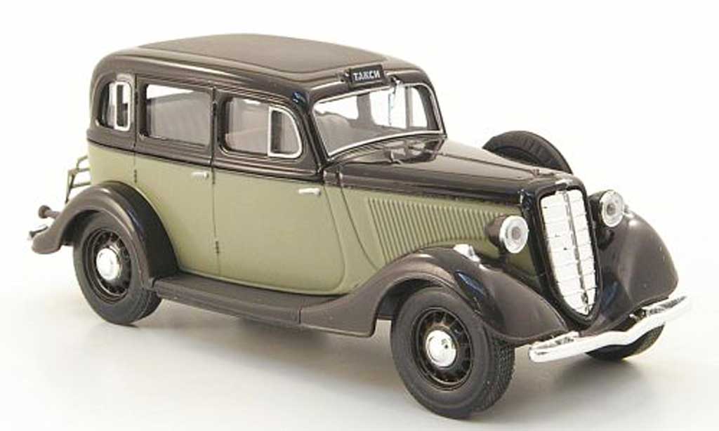 Gaz M1 Taxi 1/43 Nash Avtoprom Taxi black/grey diecast model cars