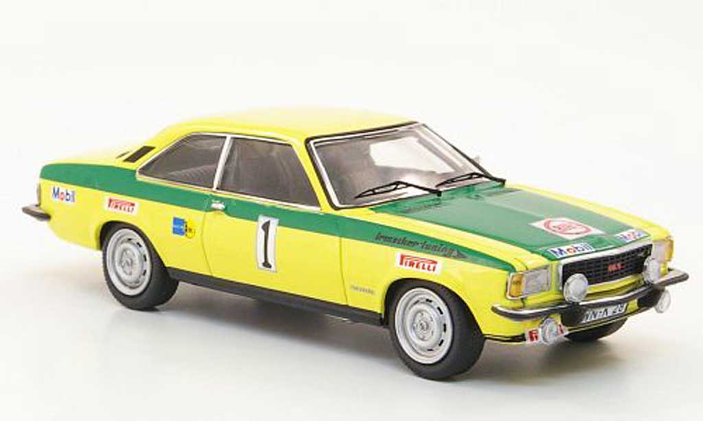 Opel Commodore B 1/43 Schuco B GS/E No.1 Rohrl/Berger RIORally Regensburg 1973 diecast model cars