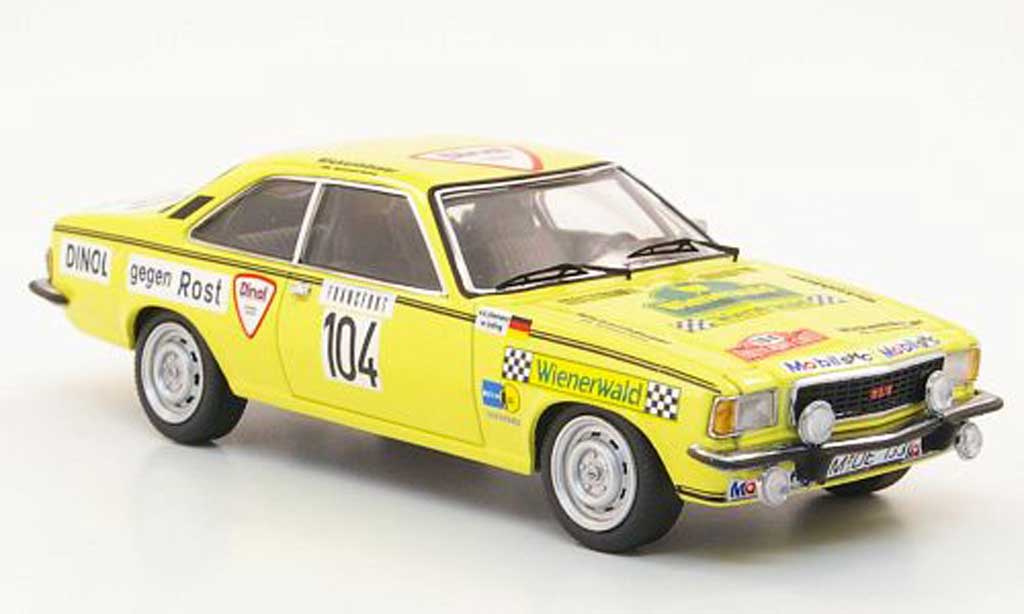 Opel Commodore B 1/43 Schuco B GS/E No.104 Lyding/Klemenz Rally Monte Carlo 1976 diecast model cars