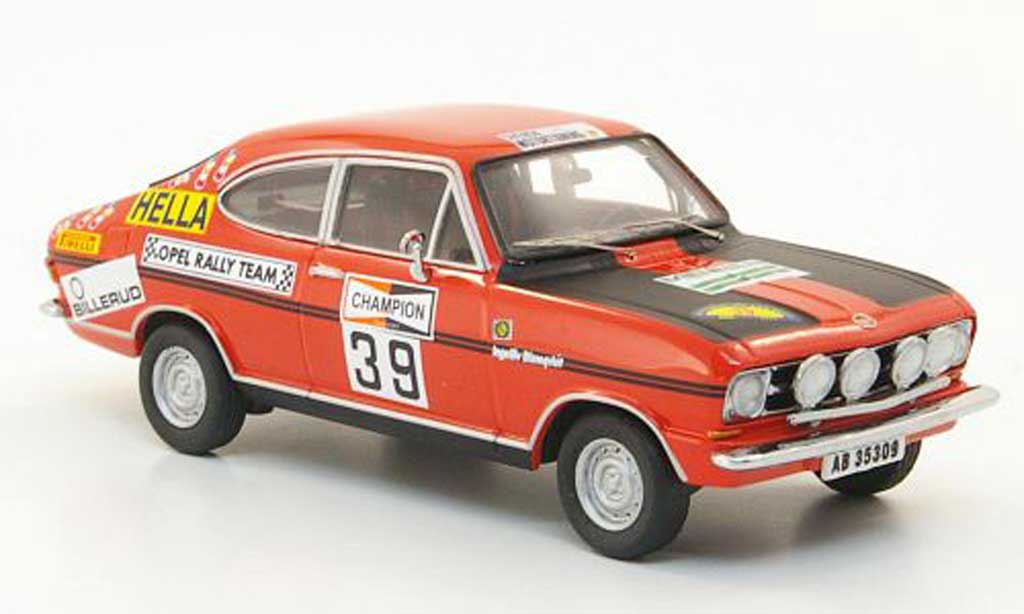 Opel Kadett B 1/43 Schuco B Rally No.39 Blomquist/Blomquist Rally Schweden 1971 diecast model cars