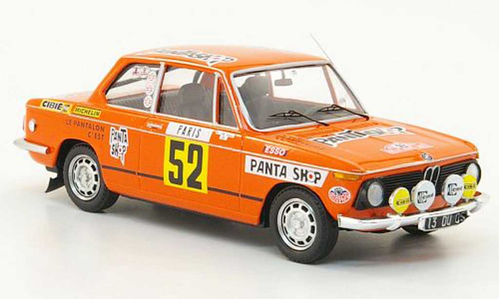 Bmw 2002 Tii 1/43 Trofeu Tii No.52 Pantashop Dorche/Vieu Rally Monte Carlo 1977 diecast model cars