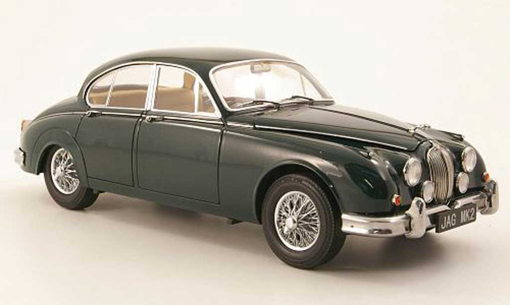 Jaguar MK 2 1/18 Model Icons 2 3.8 grun rhd 1962 diecast model cars