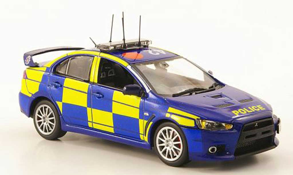Mitsubishi Lancer Evolution X 1/43 Model Icons Evolution X Essex Police ANPR Intercept Unit diecast model cars