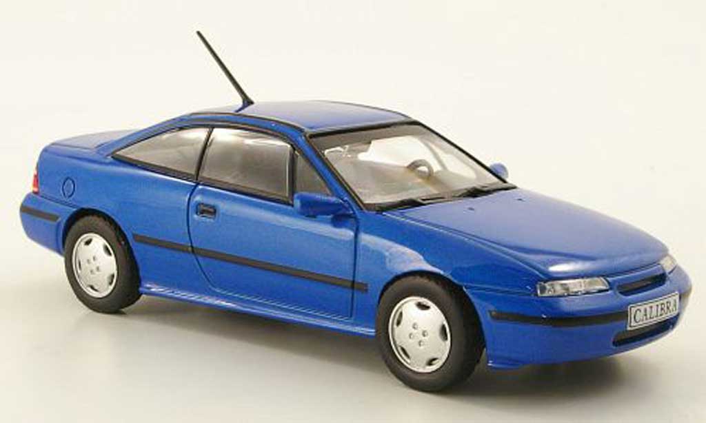 Opel Calibra 1/43 Hachette V6 blue (ohne Magazin) 1993 diecast model cars