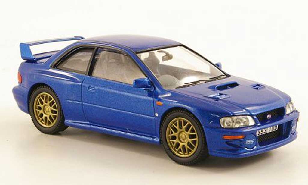 Subaru Impreza 22B 1/43 Vanguards 22B STi Coupe blue diecast model cars
