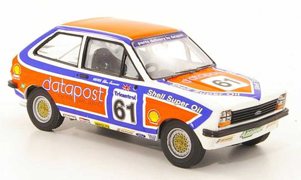 Ford Fiesta 1980 1/43 Vanguards 1980 MkI 1300 No.61 A.Curnow Datapost BSCC diecast model cars