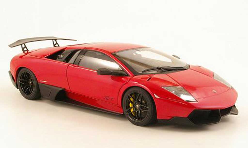 Lamborghini Murcielago LP670 1/18 Autoart LP670 SV red 2009 diecast model cars