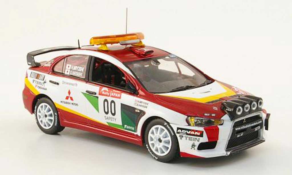 Mitsubishi Lancer Evolution X 1/43 Vitesse Evolution X No.00 Zero Car Rally Japan 2008 diecast model cars