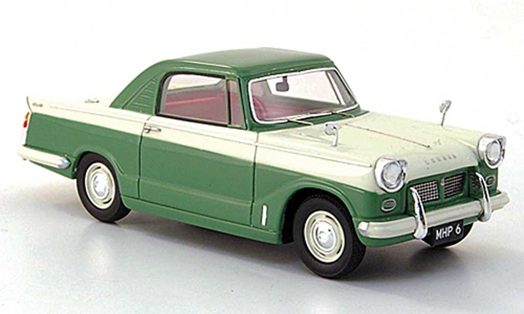 Triumph Herald 1/43 Silas Models 1200 Coupe grun/white 1963 diecast model cars