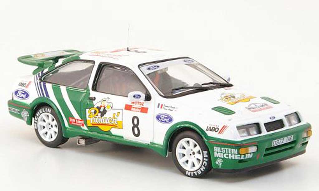 Ford Sierra Cosworth RS 1/43 Hachette Cosworth RS No.8 Panach Tour de Corse 1988 diecast model cars