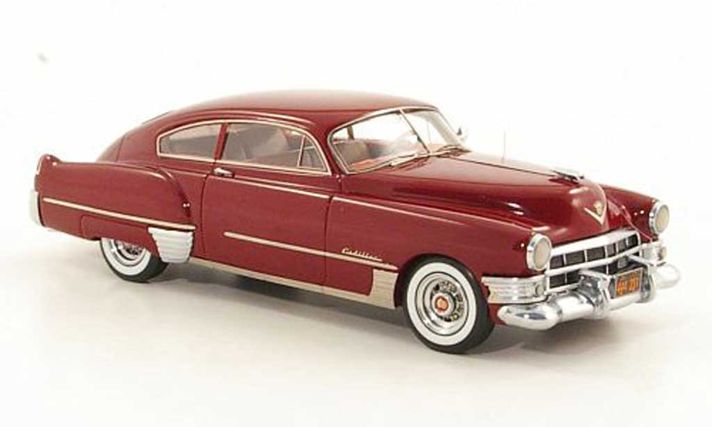 Cadillac Serie 62 1949 1/43 Neo 1949 Club Coupe Sedanet red diecast model cars