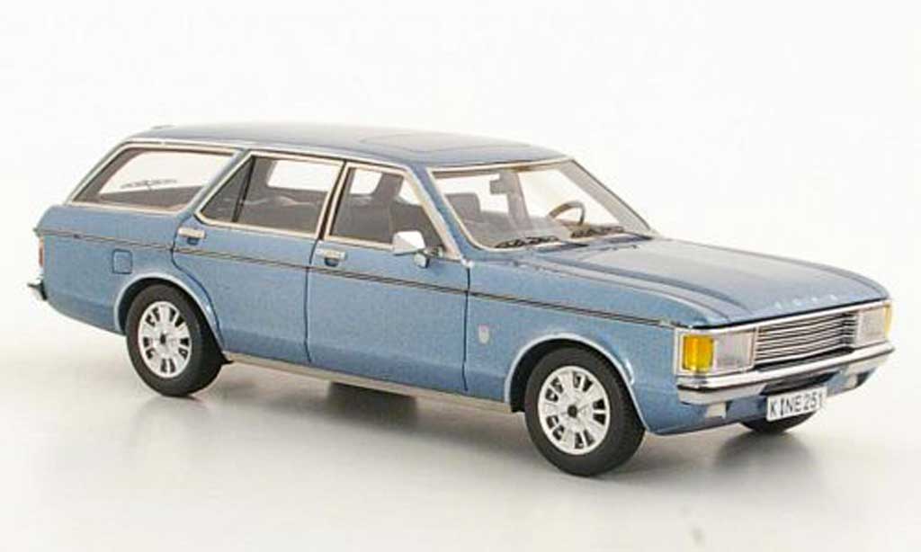 Ford Granada 1/43 Neo Mk I Turnier greyblue 1972 diecast model cars