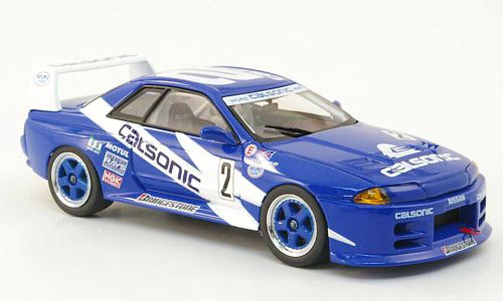 Nissan Skyline R32 1/43 Ebbro R32 GT-R No.2 Calsonic M.Kageyama Fuji Mar 1993 diecast model cars