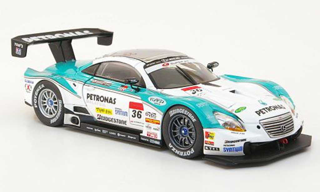 Lexus SC 430 1/43 Ebbro 430 Tom's No.36 Petronas Super GT500 Test Okoyama 2011 diecast model cars