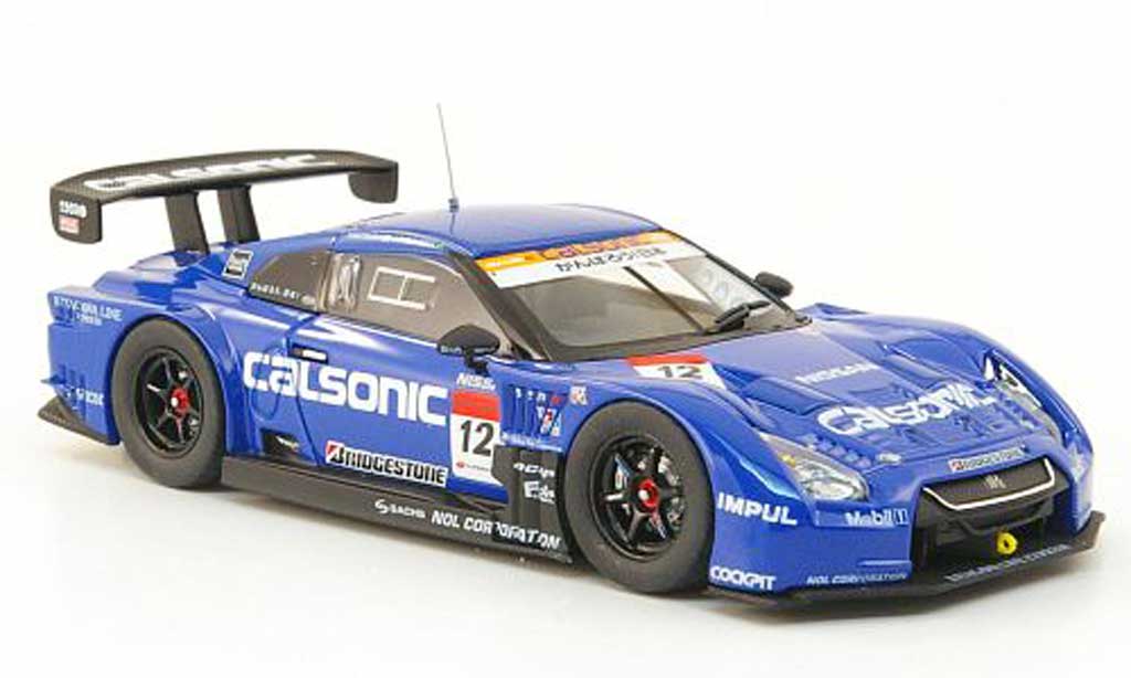Nissan Skyline 1/43 Ebbro Impul GT-R No.12 Calsonic Super GT500 Runde 2 Fuji 2011 diecast model cars