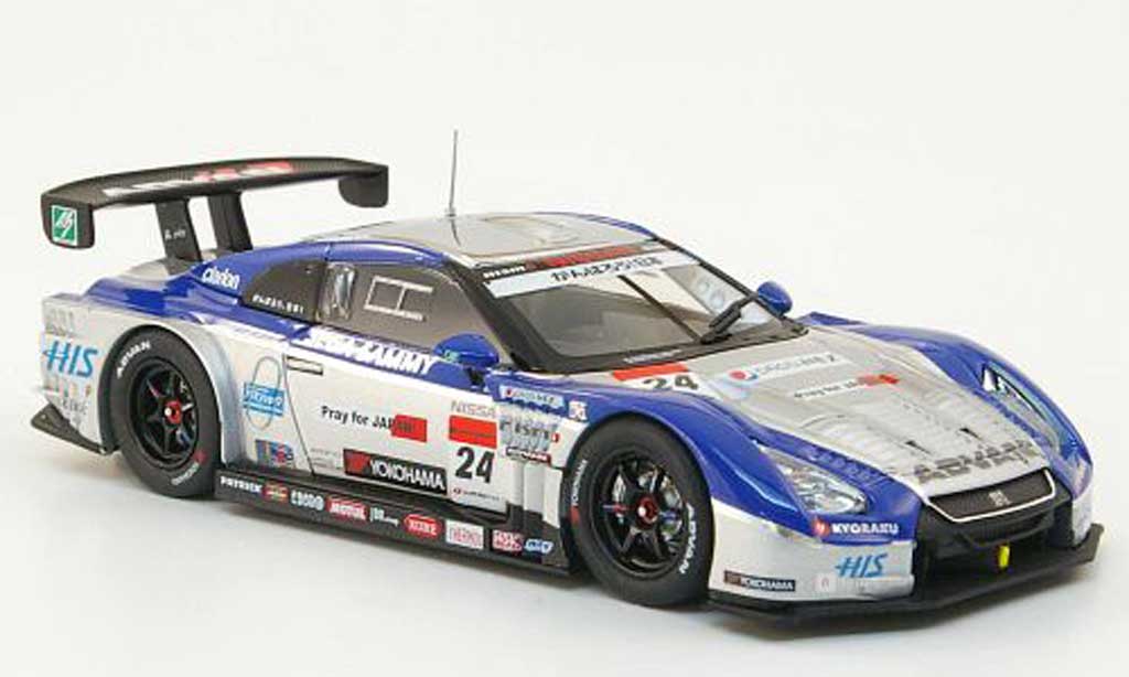 Nissan Skyline 1/43 Ebbro Kondo GT-R No.24 Advan Super GT500 Runde 2 Fuji 2011 diecast model cars