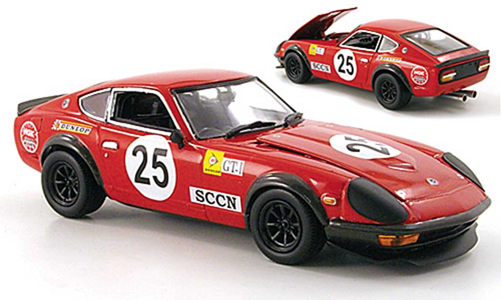 Datsun 240Z 1/43 Kyosho Sport Racing No.25 1000 Km Japan 1972 diecast model cars