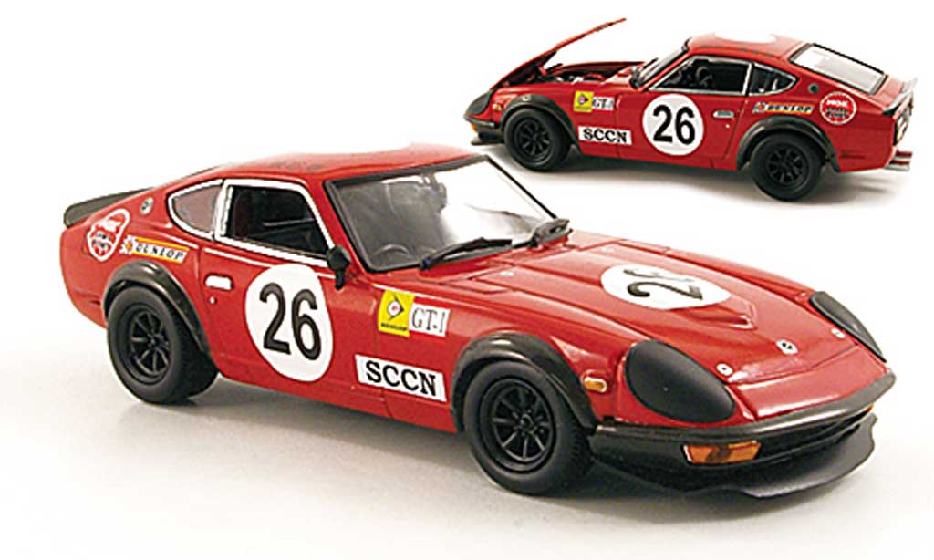 Datsun 240Z 1/43 Kyosho Sport Racing No.26 1000 Km Japan 1972 diecast model cars