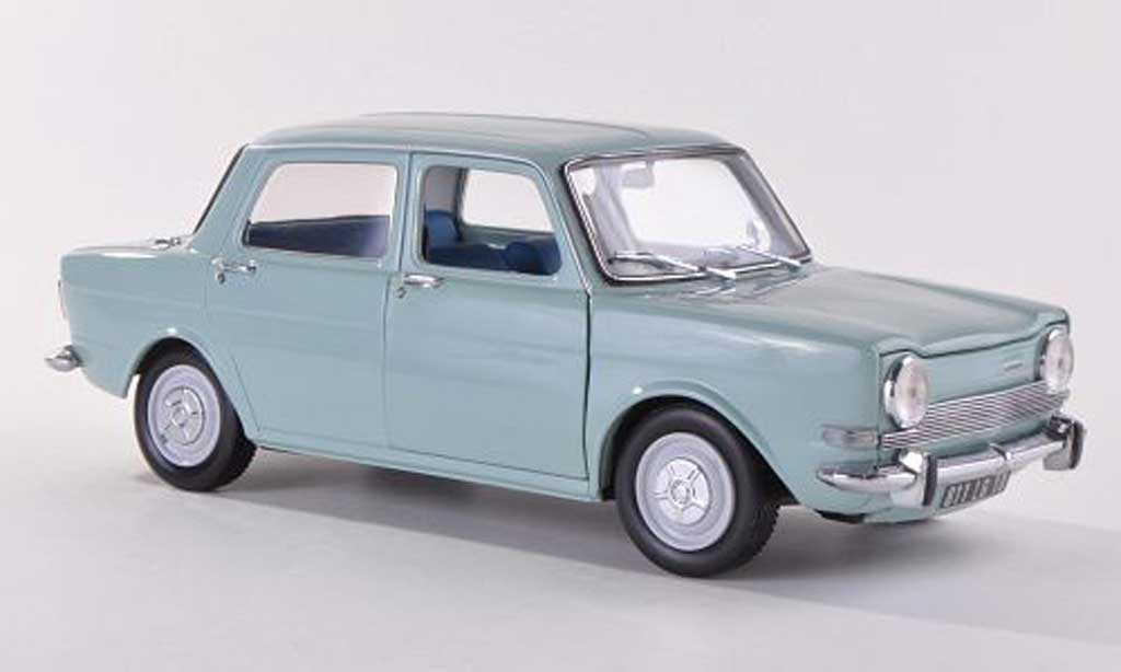 Simca 1000 1/18 Norev LS blue 1974 diecast model cars