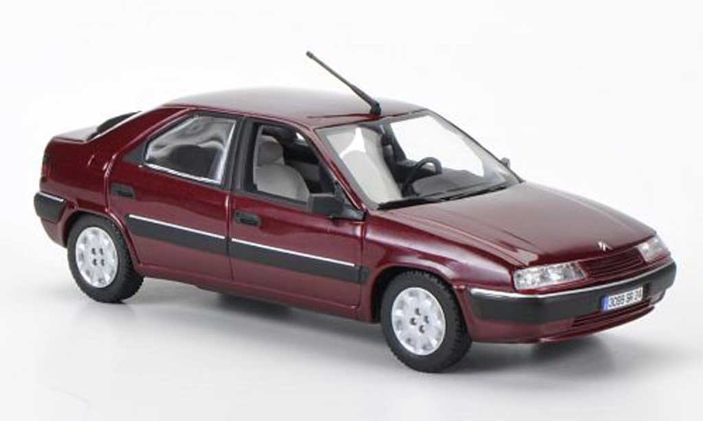 Citroen Xantia 1/43 Norev red 1993 diecast model cars