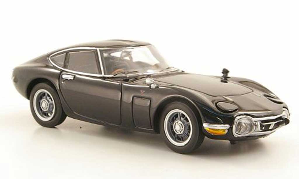 Toyota 2000 GT 1967 1/43 Ebbro 1967 black diecast model cars