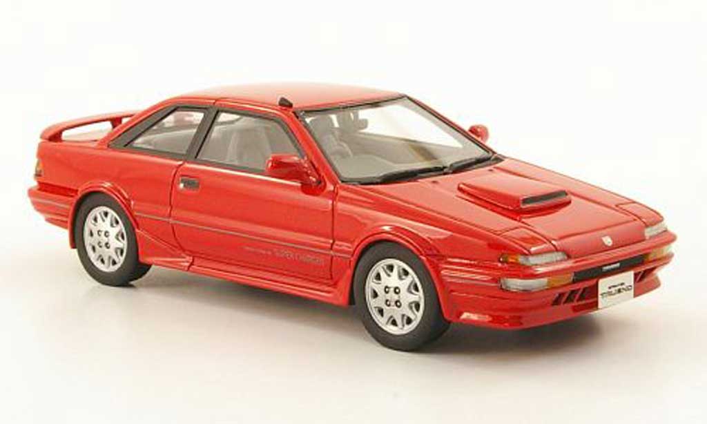 Toyota Trueno 1/43 Hi Story Sprinter GT-Z red RHD 1989 diecast model cars