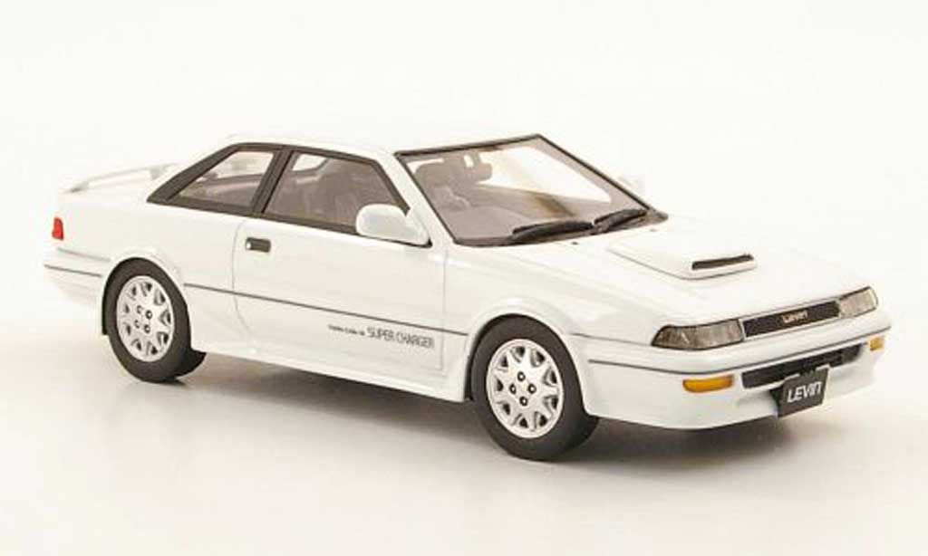 Toyota Corolla Levin 1/43 Hi Story Levin GT-Z white RHD 1989 diecast model cars