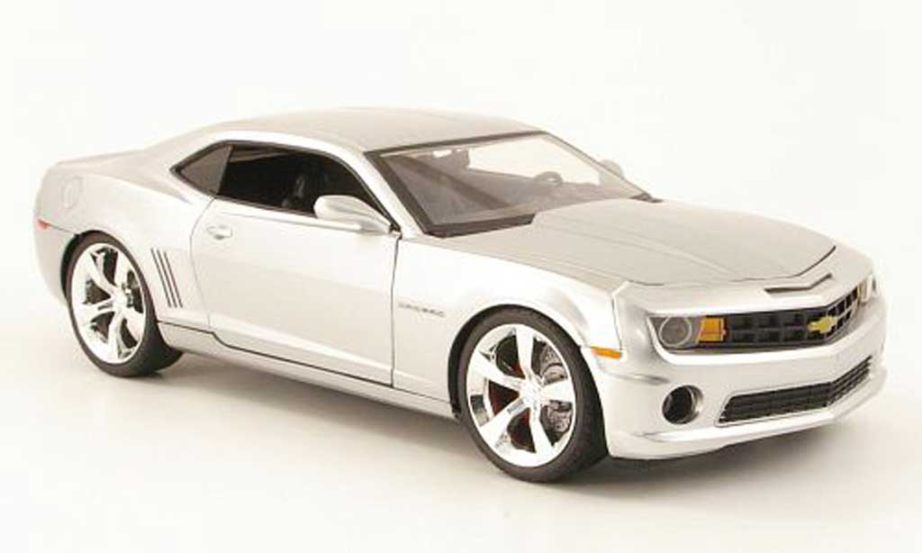 Chevrolet Camaro SS 1/18 Jada Toys SS metallisee grey 2010 diecast model cars