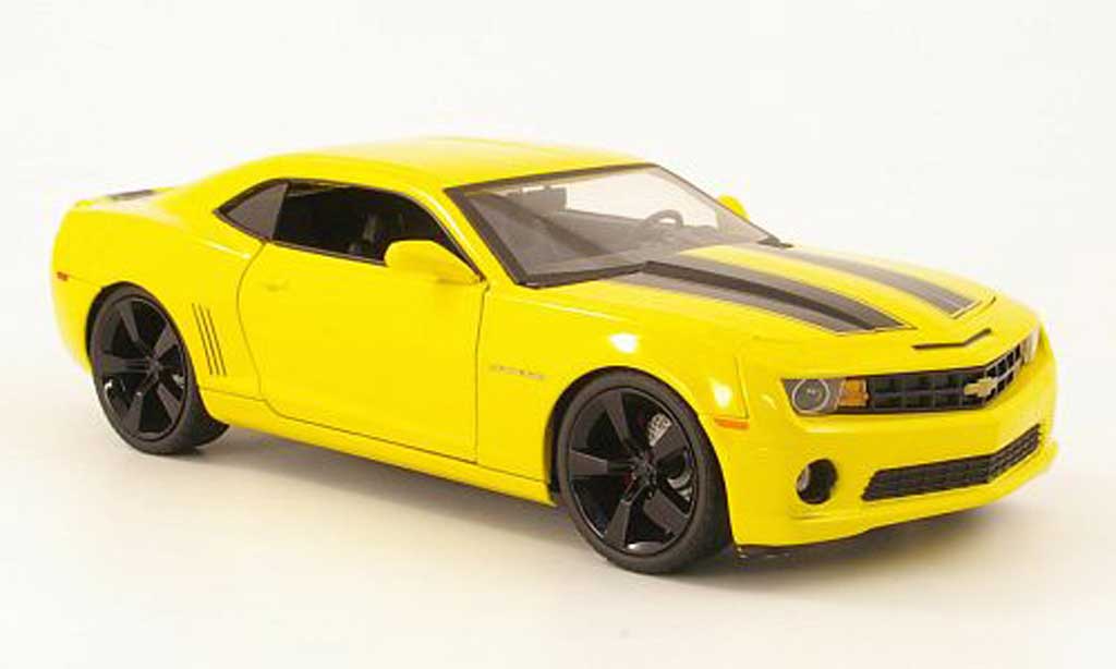 Chevrolet Camaro SS 1/18 Jada Toys SS yellow/black 2010 diecast model cars