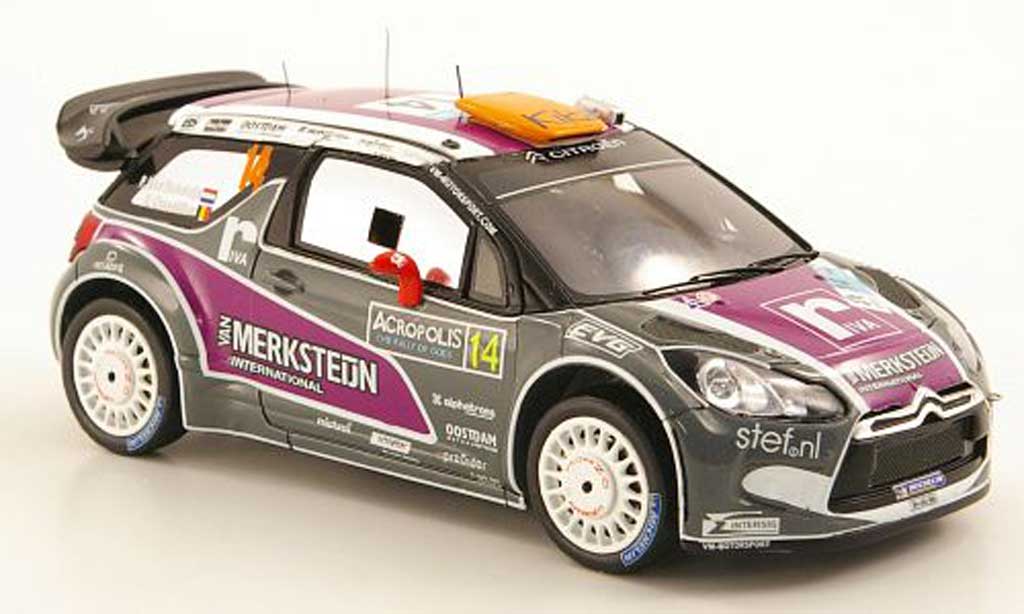 DS Automobiles DS3 WRC 2011 1/43 Spark WRC 2011 No.14 Rally Acropolis diecast model cars