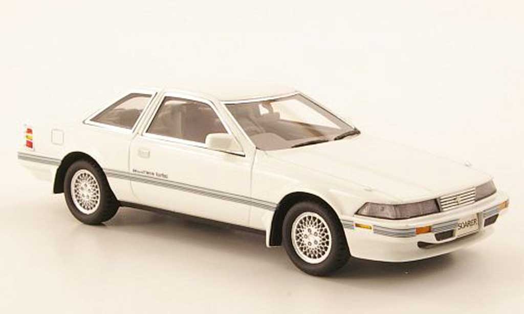 Toyota Soarer 1/43 Hi Story 2.0 GT Twin Turbo white RHD 1988 diecast model cars