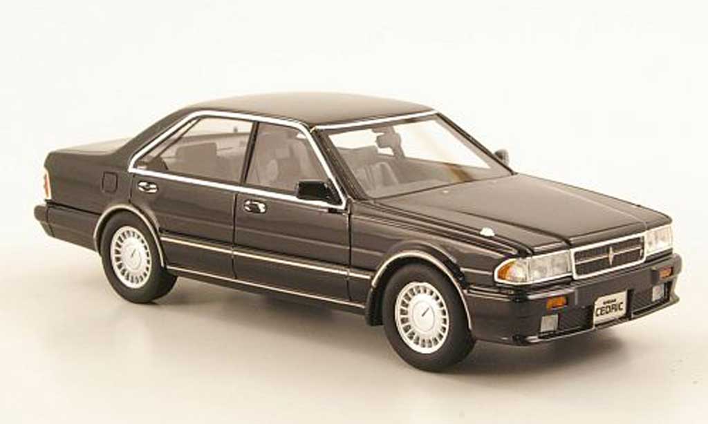 Nissan Cedric 1/43 Hi Story Gran Turismo SV (Y31) black RHD 1989 diecast model cars