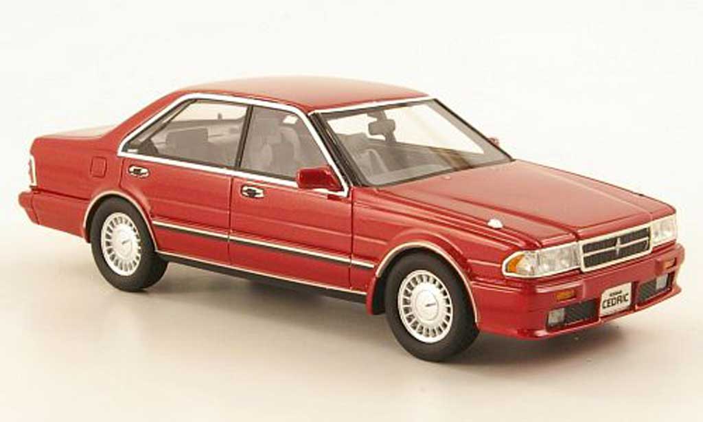 Nissan Cedric 1/43 Hi Story Gran Turismo SV (Y31) red RHD 1989 diecast model cars