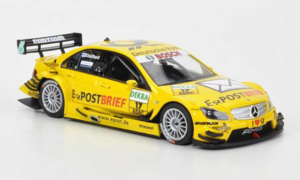 Mercedes Classe C 1/43 Minichamps DTM No.17 Team AMG--Deutsche Post D.Coulthard DTM Saison 2011 diecast model cars
