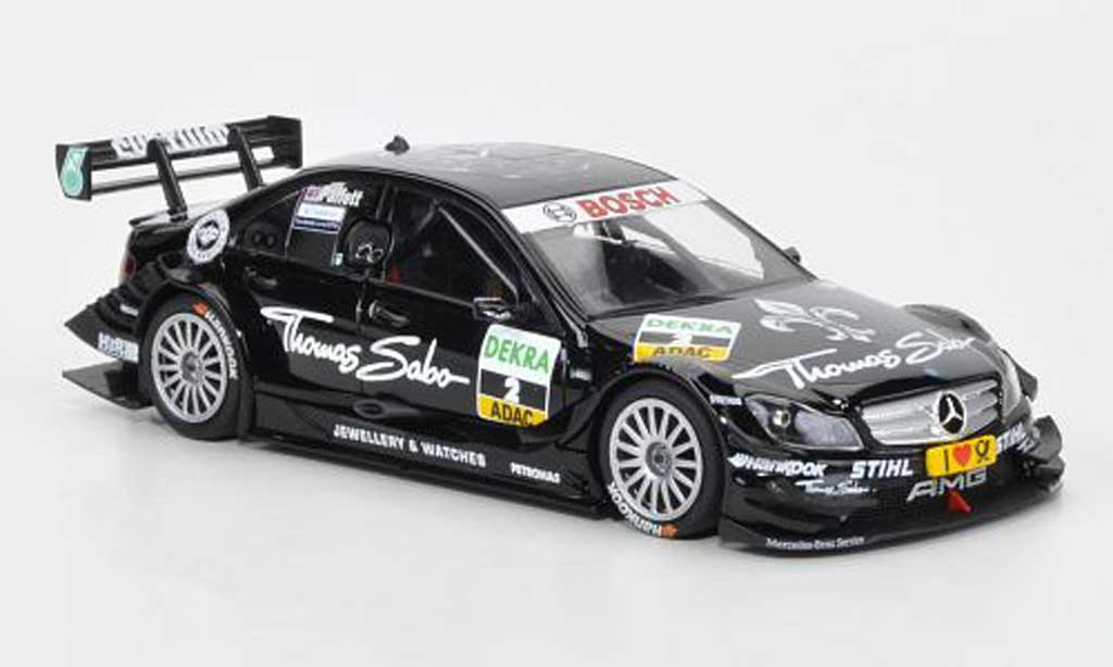 Mercedes Classe C 1/43 Minichamps DTM No.2 Team AMG-Thomas Sabo G.Paffett DTM Saison 2011 diecast model cars